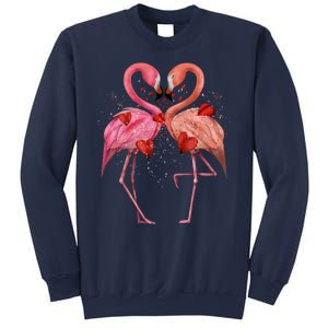 Valentine Flamingos Sweatshirt