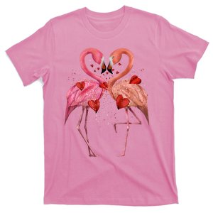 Valentine Flamingos T-Shirt