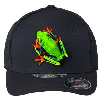 Vibrant Frog Flexfit Unipanel Trucker Cap