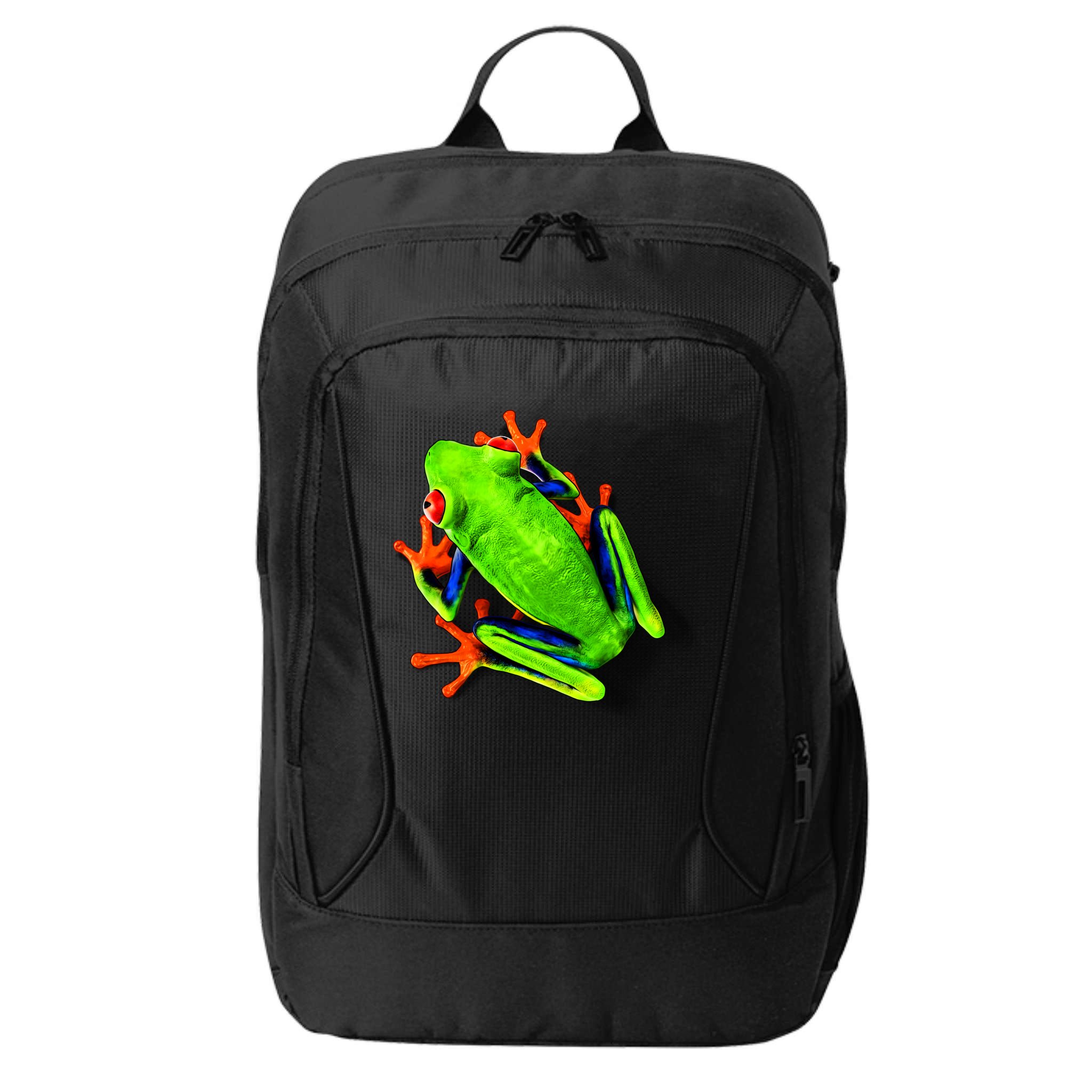 Vibrant Frog City Backpack