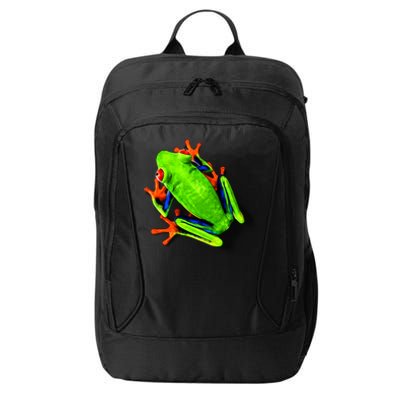 Vibrant Frog City Backpack