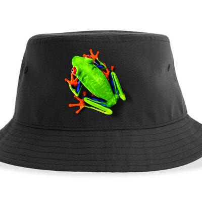 Vibrant Frog Sustainable Bucket Hat