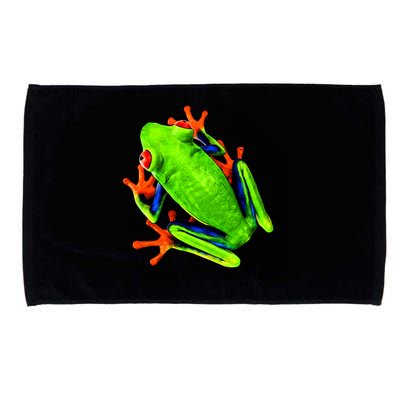 Vibrant Frog Microfiber Hand Towel