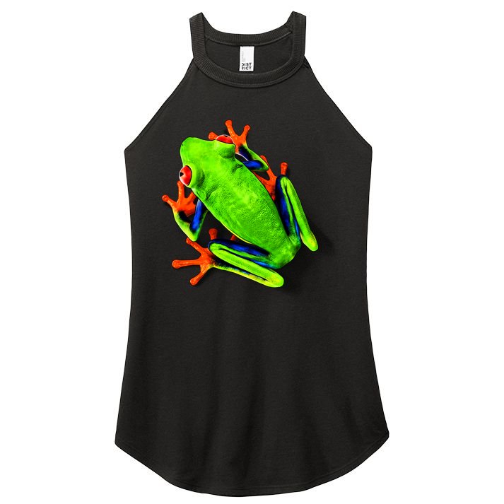 Vibrant Frog Women's Perfect Tri Rocker Tank