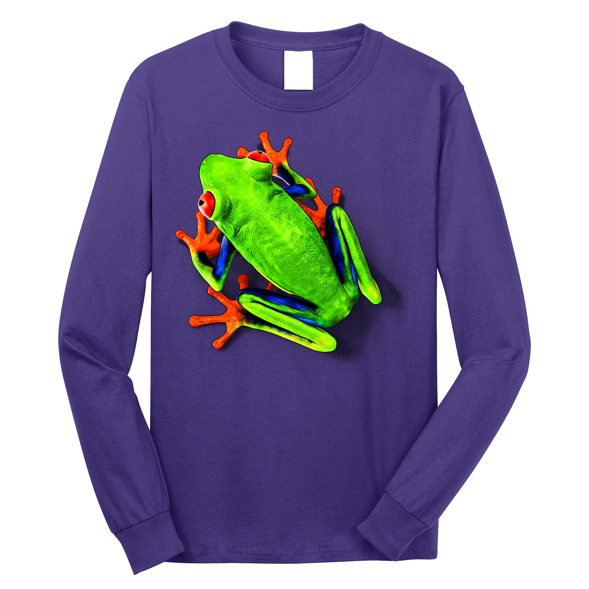 Vibrant Frog Long Sleeve Shirt