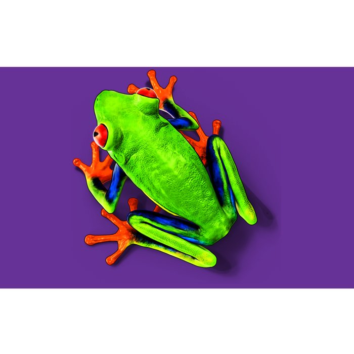 Vibrant Frog Bumper Sticker