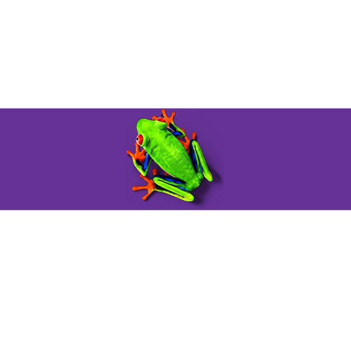 Vibrant Frog Bumper Sticker