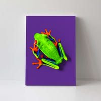 Vibrant Frog Canvas