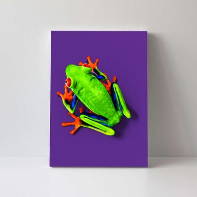 Vibrant Frog Canvas