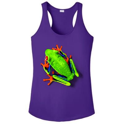 Vibrant Frog Ladies PosiCharge Competitor Racerback Tank