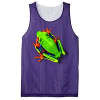 Vibrant Frog Mesh Reversible Basketball Jersey Tank