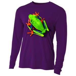 Vibrant Frog Cooling Performance Long Sleeve Crew