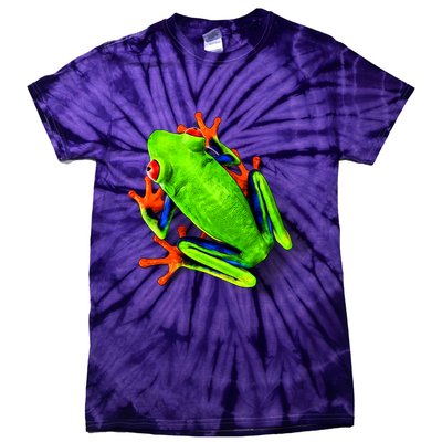 Vibrant Frog Tie-Dye T-Shirt