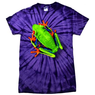 Vibrant Frog Tie-Dye T-Shirt