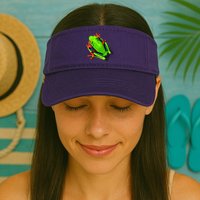 Vibrant Frog Visor