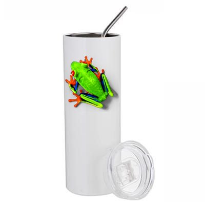 Vibrant Frog Stainless Steel Tumbler