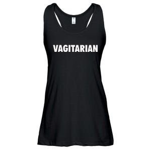 Vagitarian Funny Ladies Essential Flowy Tank