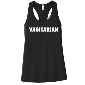 Vagitarian Funny Women's Racerback Tank