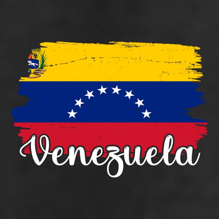 Venezuela Flag 7 Panel Mesh Trucker Snapback Hat