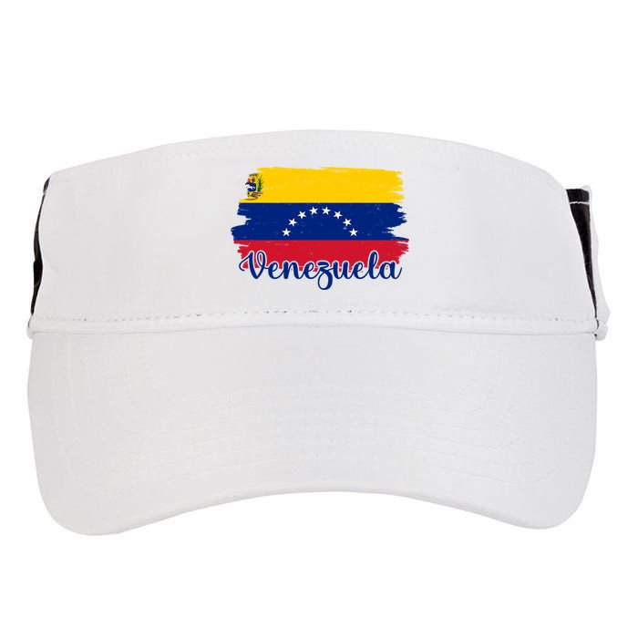 Venezuela Flag Adult Drive Performance Visor