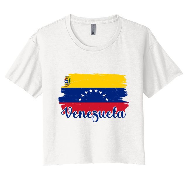 Venezuela Flag Crop Top