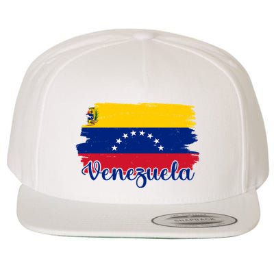 Venezuela Flag Wool Snapback Cap