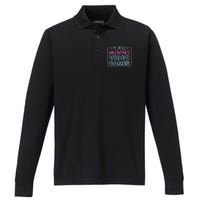 V For Video Games Valentines Day Performance Long Sleeve Polo