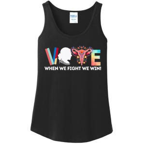 Vote Feminist Voting Inspirational President Kamalaharris Ladies Essential Tank