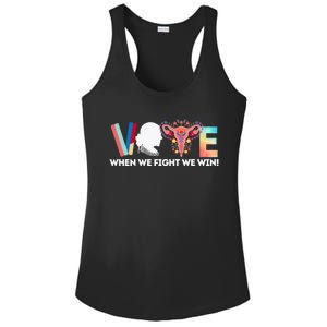 Vote Feminist Voting Inspirational President Kamalaharris Ladies PosiCharge Competitor Racerback Tank