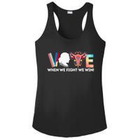 Vote Feminist Voting Inspirational President Kamalaharris Ladies PosiCharge Competitor Racerback Tank