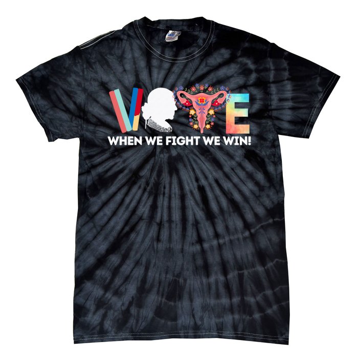 Vote Feminist Voting Inspirational President Kamalaharris Tie-Dye T-Shirt