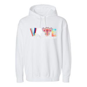 Vote Feminist Voting Inspirational President Kamalaharris Garment-Dyed Fleece Hoodie