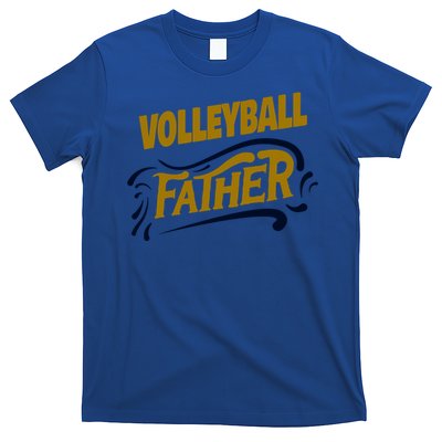 Volleyball Father Volleyball Player Gift T-Shirt