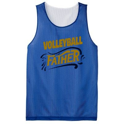 Volleyball Father Volleyball Player Gift Mesh Reversible Basketball Jersey Tank