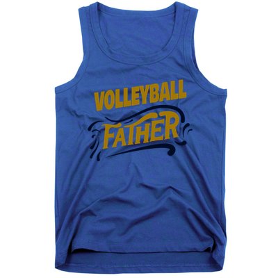 Volleyball Father Volleyball Player Gift Tank Top