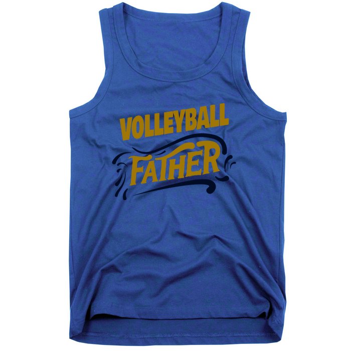 Volleyball Father Volleyball Player Gift Tank Top