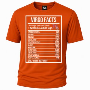 Virgo Facts Virgo Zodiac Sign Virgo Horoscope Cool Gift Cooling Performance Crew T-Shirt