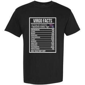 Virgo Facts Virgo Zodiac Sign Virgo Horoscope Cool Gift Garment-Dyed Heavyweight T-Shirt