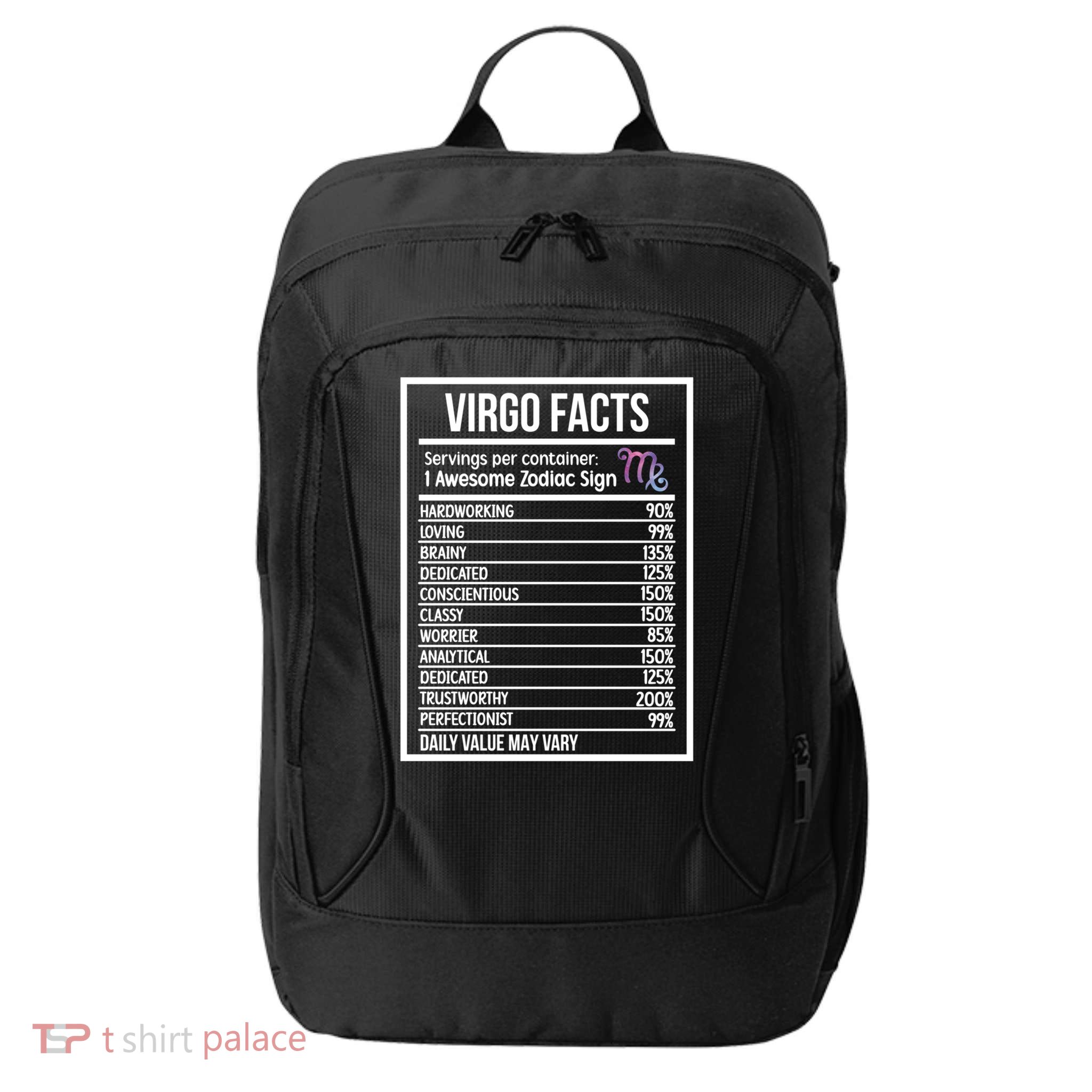 Virgo Facts Virgo Zodiac Sign Virgo Horoscope Cool Gift City Backpack