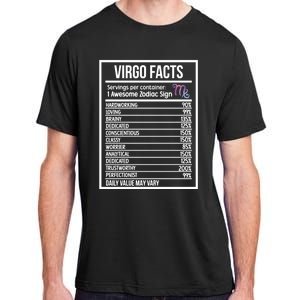 Virgo Facts Virgo Zodiac Sign Virgo Horoscope Cool Gift Adult ChromaSoft Performance T-Shirt