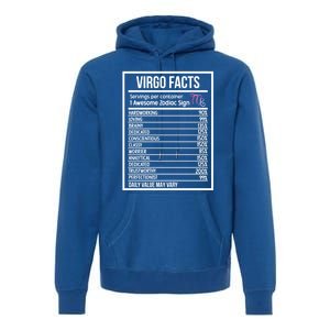 Virgo Facts Virgo Zodiac Sign Virgo Horoscope Cool Gift Premium Hoodie