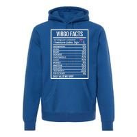 Virgo Facts Virgo Zodiac Sign Virgo Horoscope Cool Gift Premium Hoodie