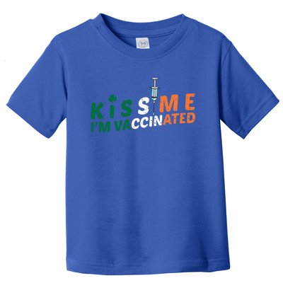 Vaccinated Fun Vaccination Irish Gift I Pro Shot Vaccines Gift Toddler T-Shirt