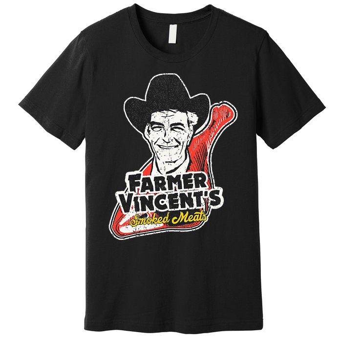 Vintage Farmer VincentS Smoked Meat Motel Hell Fan Art Premium T-Shirt