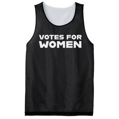 Votes For Women Feminist History And Equality Mesh Reversible Basketball Jersey Tank