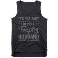 Vintage Funny Wedding Anniversary Design For Husbands Tank Top