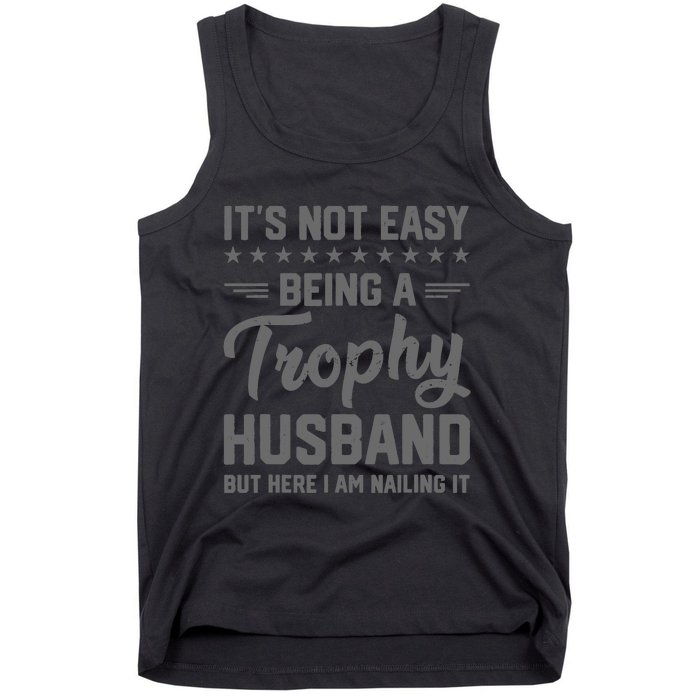 Vintage Funny Wedding Anniversary Design For Husbands Tank Top