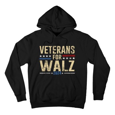 Veterans For Walz 2024 Election Hoodie