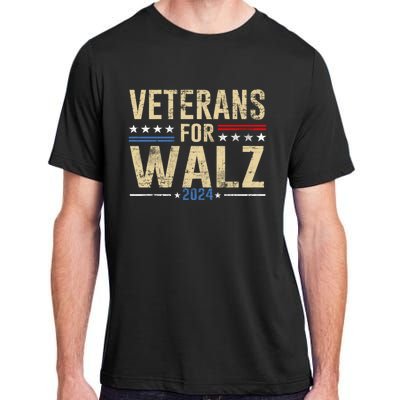 Veterans For Walz 2024 Election Adult ChromaSoft Performance T-Shirt