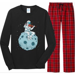 Violin Fiddle Women Violin Gift Men Viola Long Sleeve Pajama Set